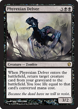 Phyrexian Delver - Commander 2013 Spoiler