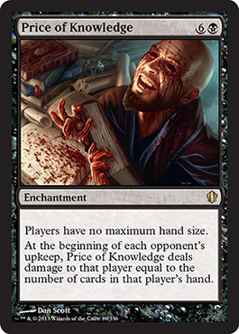 Price of Knowledge - Commander 2013 Spoiler