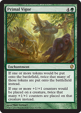 Primal Vigor - Commander 2013 Spoiler