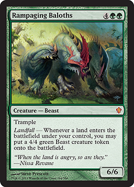 Rampaging Baloths - Commander 2013 Spoiler