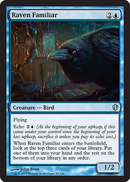 Raven Familiar - Commander 2013 Spoiler