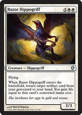 Razor Hippogriff - Commander 2013 Spoilers