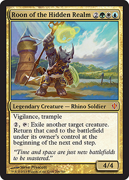 Roon of the Hidden Realm - Commander 2013 Spoiler