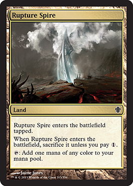 Rupture Spire - Commander 2013 Spoiler