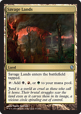 Savage Lands - Commander 2013 Spoiler