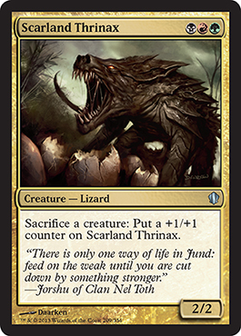 Scarland Thrinax - Commander 2013 Spoiler