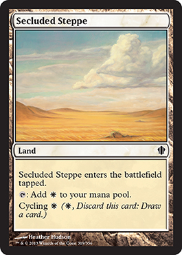 Secluded Steppe - Commander 2013 Spoiler