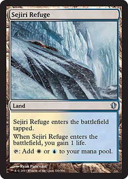 Sejiri Refuge - Commander 2013 Spoiler