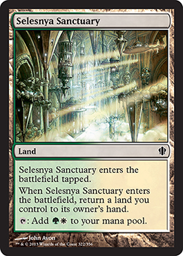 Selesnya Sanctuary - Commander 2013 Spoiler