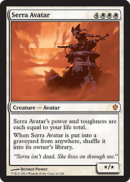 Serra Avatar - Commander 2013 Spoilers