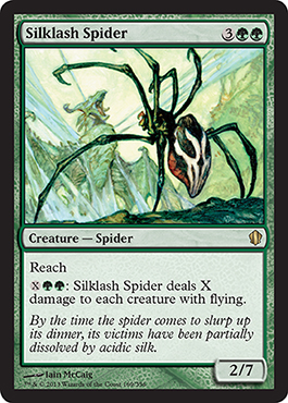 Silklash Spider - Commander 2013 Spoiler