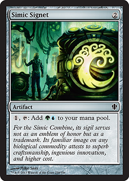 Simic Signet - Commander 2013 Spoiler