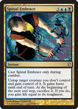 Spinal Embrace - Commander 2013 Spoiler