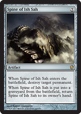 Spine of Ish Sah - Commander 2013 Spoiler