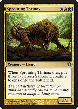 Sprouting Thrinax - Commander 2013 Spoiler