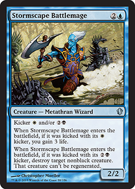 Stormscape Battlemage - Commander 2013 Spoiler