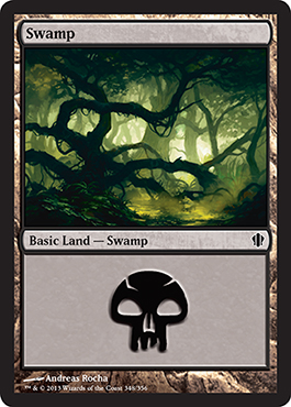 Swamp 1 - Commander 2013 Spoiler