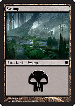 Swamp 2 - Commander 2013 Spoiler