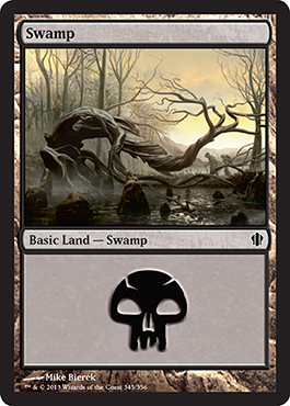Swamp 4 - Commander 2013 Spoiler