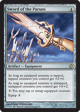 Sword of the Paruns - Commander 2013 Spoiler