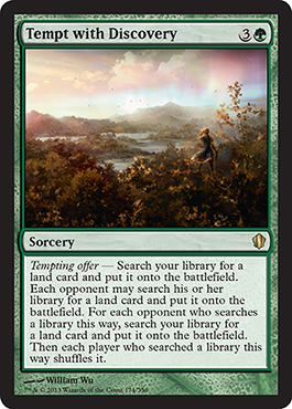 Tempt with Discovery - Commander 2013 Spoiler