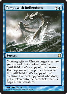 Tempt with Reflections - Commander 2013 Spoiler