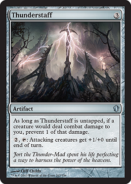 Thunderstaff - Commander 2013 Spoiler