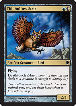 Tidehollow Strix - Commander 2013 Spoiler