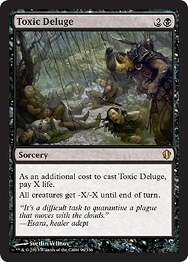 Toxic Deluge - Commander 2013 Spoiler