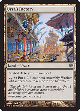 Urza’s Factory - Commander 2013 Spoiler