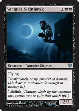 Vampire Nighthawk - Commander 2013 Spoiler