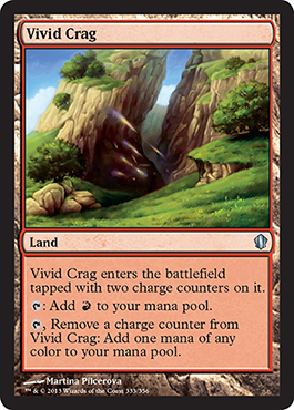 Vivid Crag - Commander 2013 Spoiler