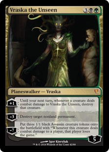 Vraska the Unseen - Jace vs Vraska Spoiler