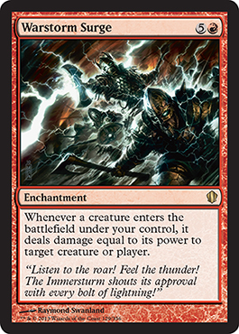 Warstorm Surge - Commander 2013 Spoiler