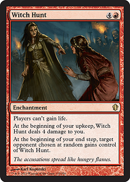 Witch Hunt - Commander 2013 Spoiler