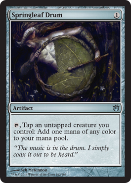 Springleaf Drum - Born of the Gods Spoiler