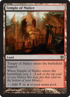 Temple of Malice - Born of the Gods Spoiler