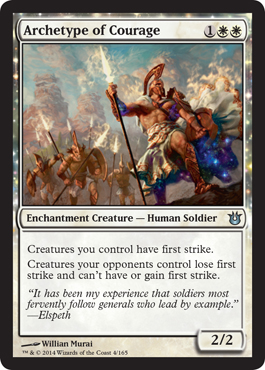 Archetype of Courage - Born of the Gods Spoiler