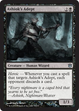 Ashiok’s Adept - Born of the Gods Spoiler