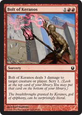 Bolt of Keranos - Born of the Gods Spoiler