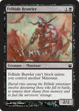 Felhide Brawler - Born of the Gods Spoiler