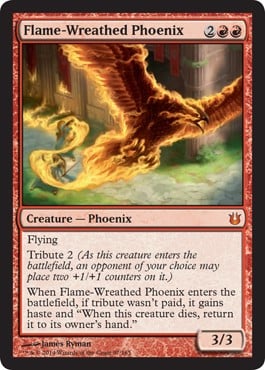Flame-Wreathed Phoenix from Born of the Gods Spoiler