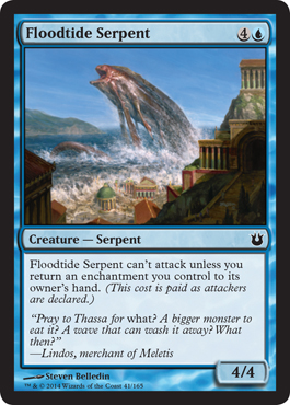 Floodtide Serpent - Born of the Gods Spoiler