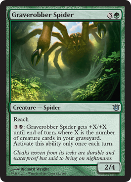 Graverobber Spider - Born of the Gods Spoiler