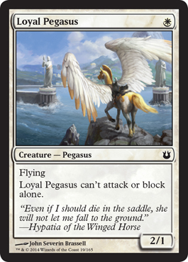 Loyal Pegasus - Born of the Gods Spoiler