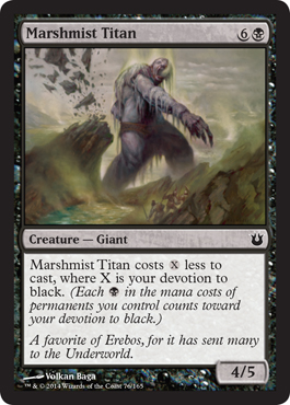 Marshmist Titan - Born of the Gods Spoiler