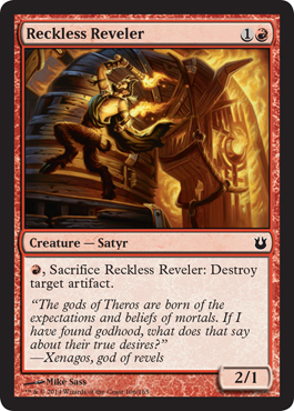 Reckless Reveler - Born of the Gods Spoiler