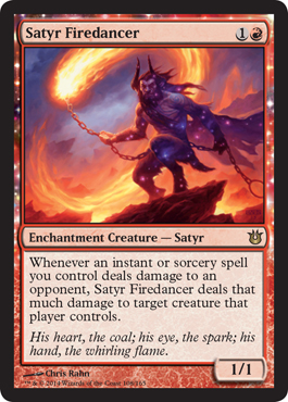 Satyr Firedancer - Born of the Gods Spoiler