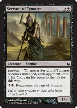 Servant of Tymaret - Born of the Gods Spoiler