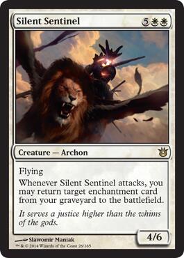 Silent Sentinel - Born of the Gods Visual Spoiler